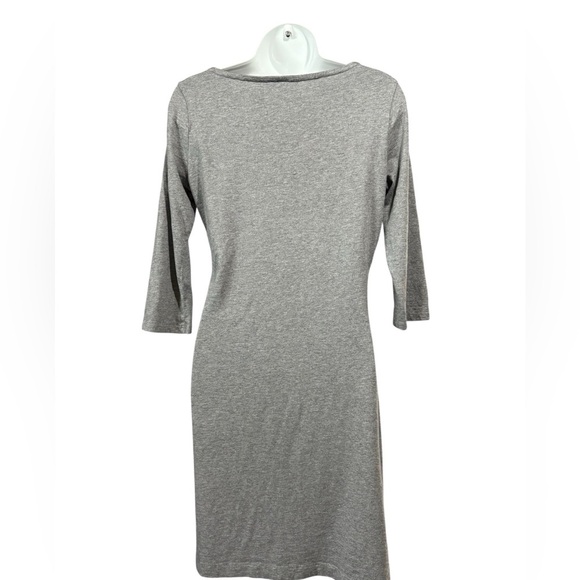 Tommy Hilfiger, T-Shirt Dress, Medium, Gray - Picture 7 of 8